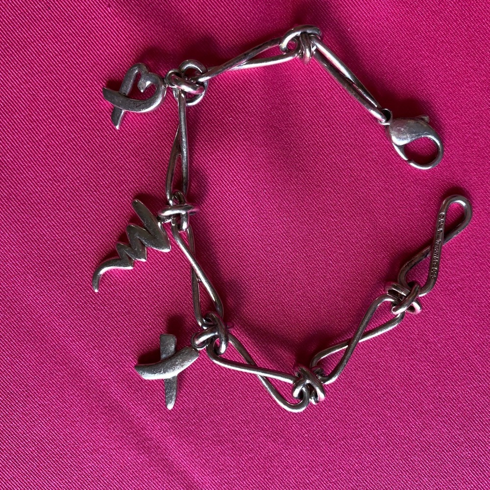 Tiffany charm bracelet